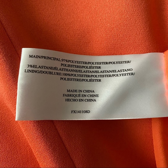 NWT Finder’s Keepers Orange Mini Dress - Picture 10 of 11